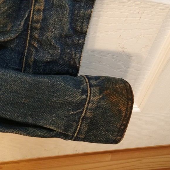 Denim Jacket with Native American Painting - Picture 5 of 7